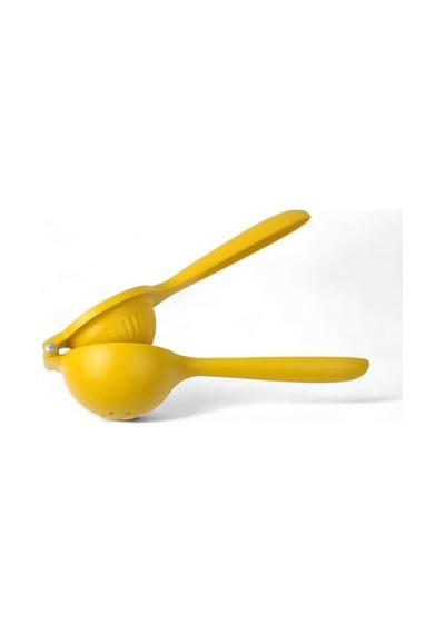 Paslanmaz Çelik Statik Boyalı Limon Ve Narenciye Sıkacağı Ergonomik Ve Dayanıklı 24cm Sarı Çok Renkli