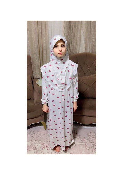 ALDAIYR Çocuk Namaz Elbise Pamuk Kumaş Çok Renkli068