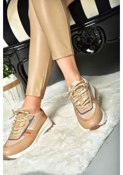Fox Shoes R312911909 Ten Kadın Spor Ayakkabı Sneakers Ten