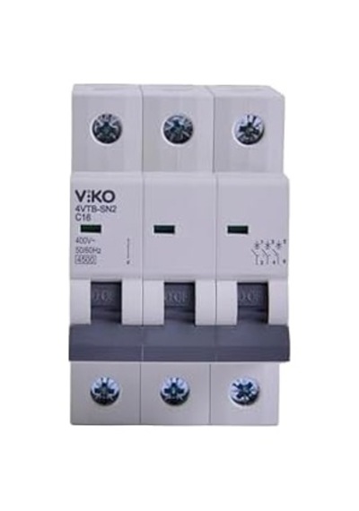 4vtb-3c16 Otomatik Sigorta 4,5ka C Tipi 3 Kutup 16a
