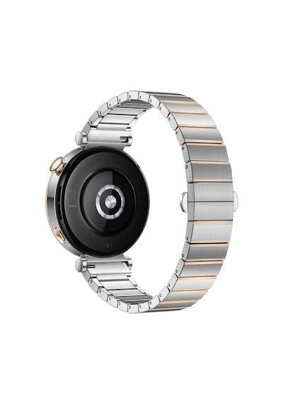 Huawei Watch Gt4 41mm İle Uyumlu Renk Detaylı 18mm Paslanmaz Çelik Metal Kordon Kayış