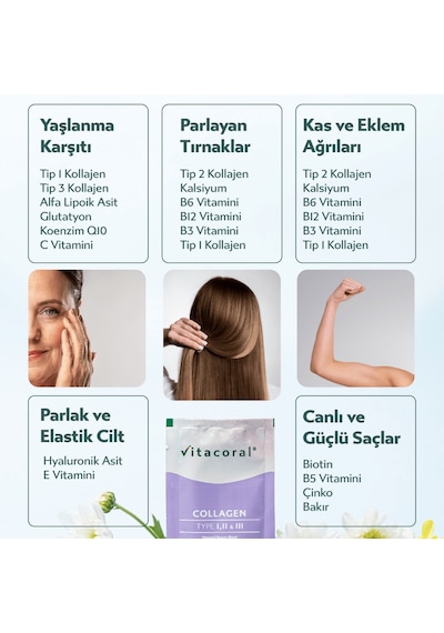 Vitacoral Collagen 30'Lu Saşe