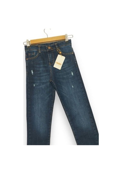 Çikoby Erkek Çocuk Rahat Kalıp İnce Yırtıklı Esnek Kot Pantolon-13807-lacivert Lacivert Çikoby Erkek Çocuk Rahat Kalıp İnce Yırtıklı Esnek Kot Pantolon-13807-lacivert Lacivert