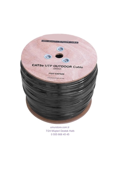 Cat5 Dış Ortam Kablosu 305 Metre