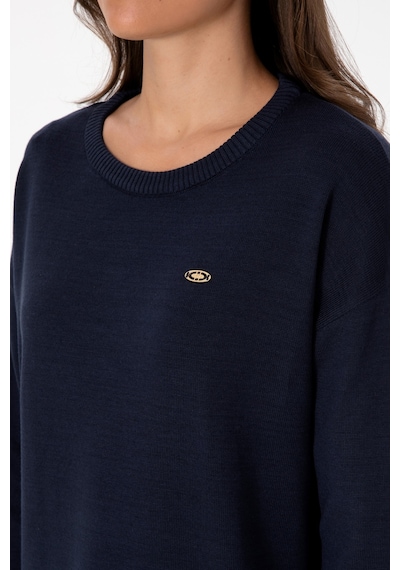 U.S. Polo Assn. Kadın Lacivert Bisiklet Yaka Kazak 50314598-VR033