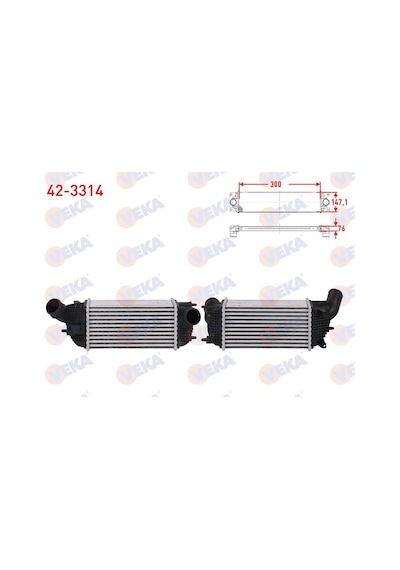 Turbo Radyatoru Intercooler Cıtroen C5 Iıı 2.0 Hdı 136 Hp 2008