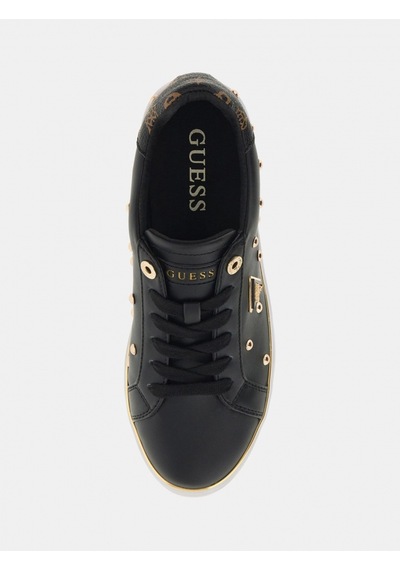 Guess Bonitah Kadın Siyah Sneaker Flpbonele12-black Siyah