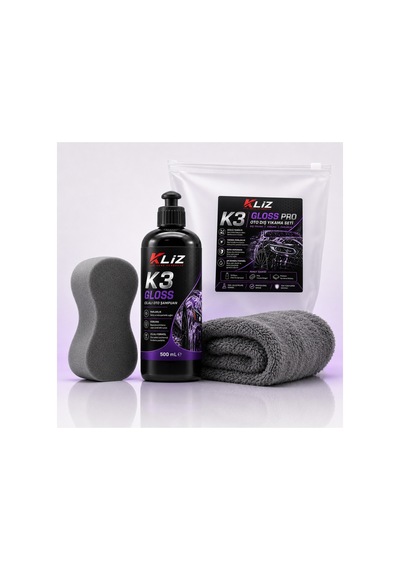 K3 Gloss Pro - Oto Dış Yıkama Seti
