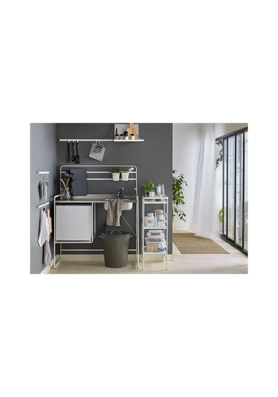 Ikea Sunnersta Banyo Askısı 5 Kancalı 6 Cm Beyaz