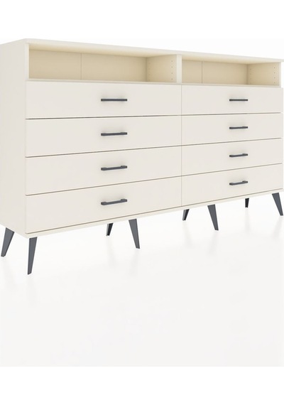 Arges Konsol 2 Raflı 8 Çekmeceli 176x30x99 Aytaşı-aytaşı Aytaşı-aytaşı