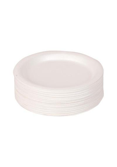 Yuvarlak Köpük Tabak 23cm - 1000 Adet