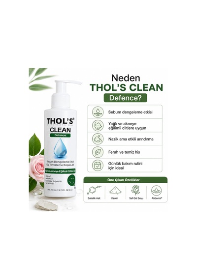 Tr S Tb4 Sivilce Karşıtı Ve Sebum Dengeleyici Yüz Temizleme Jeli - Salisilik Asit & Kaolin Kil 200 Ml