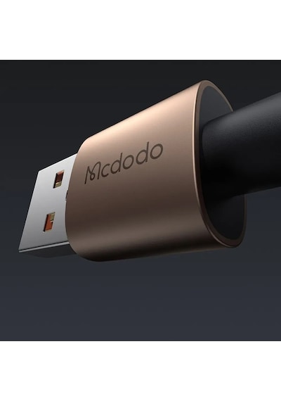 Mcdodo Ca-6911 3a Işıklı Usb Apple Uyumlu iPhone Şarj Data Kablosu 1.2m Siyah