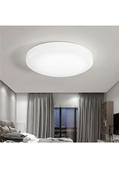 Şahnet 20w Ledli Glop Armatür 6400k Beyaz - Sıva Üstü Tavan Balkon Armatür Beyaz