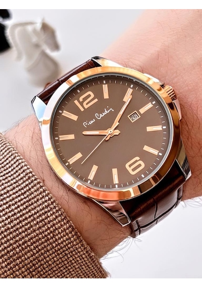 Pierre Cardin 800411F10K Deri Kordon Erkek Kol Saati