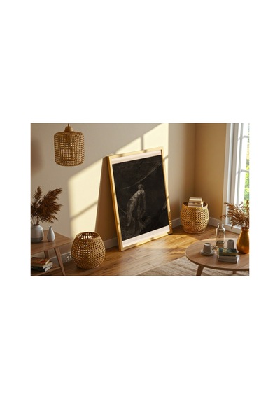 Klasik Sanat Klinger Hiçliğe Dönüş Çerçevesiz Poster 21x30 Cm A4 Tablo Yağlı Boya Sanat Baskı