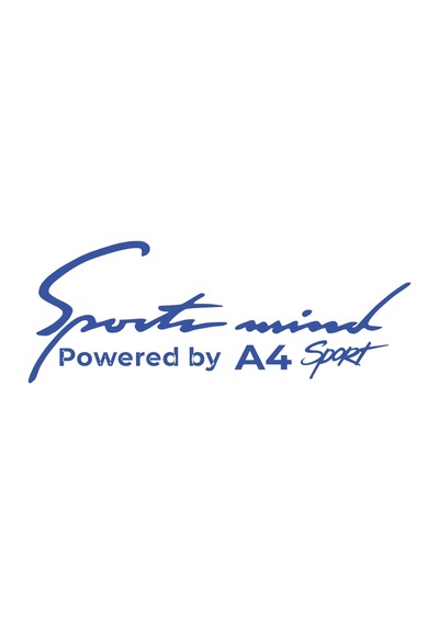 Sports Mind Audi A4 Sports Sticker 17x17 Cm Mavi