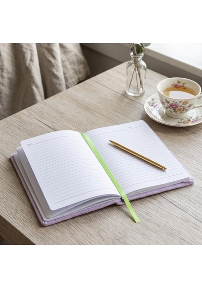 Pelüş Ve Eğlenceli Defter - Kedi Figürlü Lila
