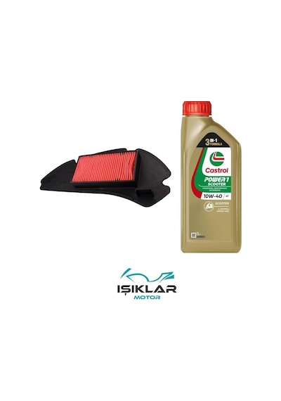 Kanuni Kanuni 150 Merlin S Castrol Yağ Ve Hava Filtre Bakım Seti Bs0037