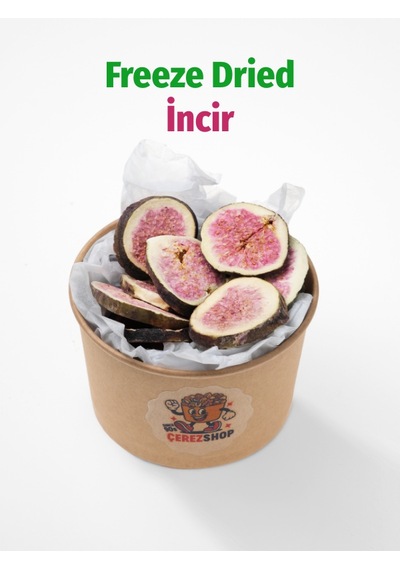 Freeze Dried İncir Dondurarak Kurutulmuş Meyve Cipsi 50 Gr 50 G