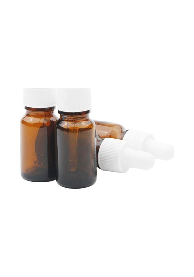 10 Ml Amber Mini Cam Damlalık Şişeler, 1/3 Oz Yeniden Doldurulabilir Cam Göz Damlalıklı Örnek Şişe Uçucu Yağlar Örnek Seyahat İçin 8 Paket