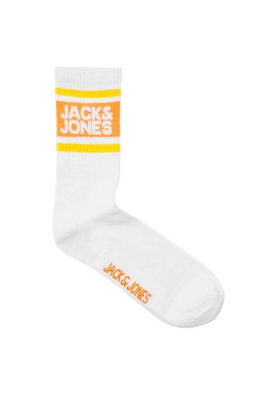 Jack & Jones Jack&jones Jaclogo Strıpe Tennıs Sock 12250750 Turuncu 001
