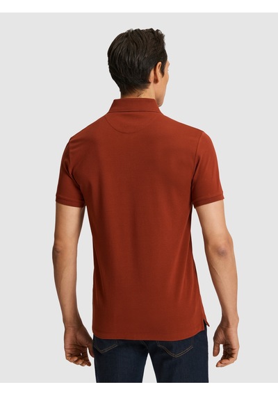 Cacharel Erkek Kiremit Tişört Basic 50320657-vr031 Kirmizi