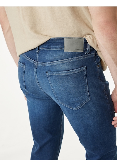 Koton Normal Bel Pamuklu Skinny Fit Jean Pantolon - Michael Jean Koyu İndigo 6sam40114nd