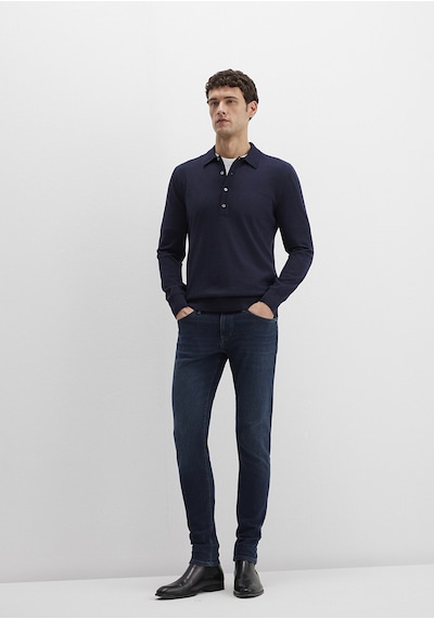 Mavi - James Lux Black Puslu Koyu Mavi Jean Pantolon 0042490825 Koyu Mavi