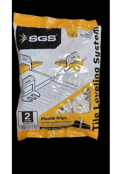 Sgs 6174 Derz Seviye Tespit Klipsi 2mm 100ad