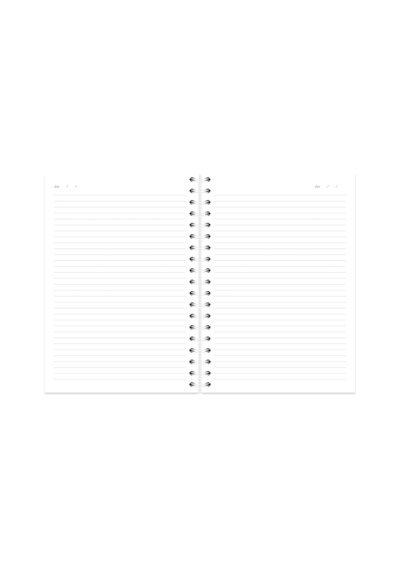 Keskin Color Limited Edition Spiralli Defter Çiçekler Pembe 19x25