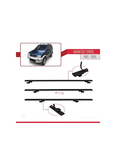 Daihatsu Terios J100 1997-2005 Arası İle Uyumlu Basıc Model Ara
