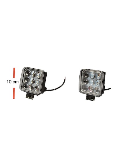 Space Offroad Sis Lambası 9 Power Ledli 27w 12v Set / Lass267