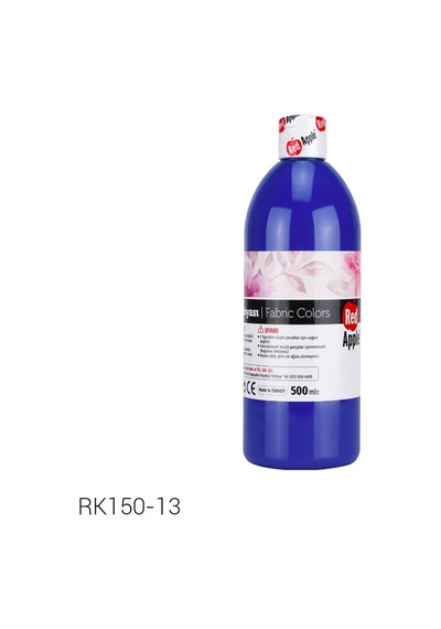 Red Apple Kumaş Boyası 500Ml Mavi N:Rk150-13