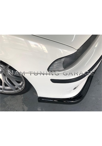 Bmw E39 Lip 97-2003 5 Seri Plastik Parlak Siyah Hamann Ön Lip