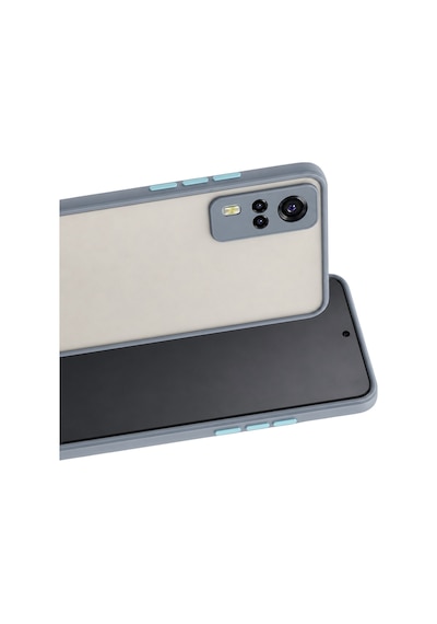 Newface - 10 - Vivo Y53s Kılıf Montreal Silikon Kapak - Csmo-tex - - Gri