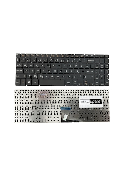 Casper İle Uyumlu Nirvana S500.1135, S500.1165, S500.8565 Notebook Klavye Siyah Tr