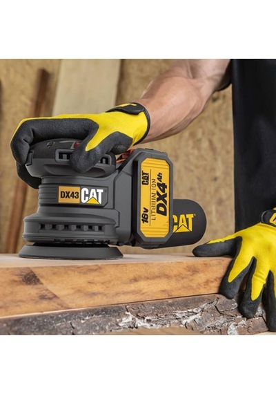 Cat Dx43b 18volt 125mm Kömürsüz Devir Ayarlı Profesyonel Eksantrik Zımpara Akü Dahil Değildir