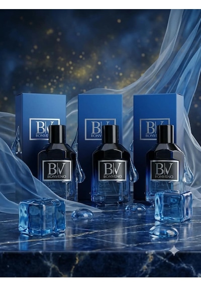 Bonveno Aqua Mavi + Aqua Mavi + Aqua Mavi Edp 100 Ml Erkek Parfüm 3 Adet Baharat - Odunsu
