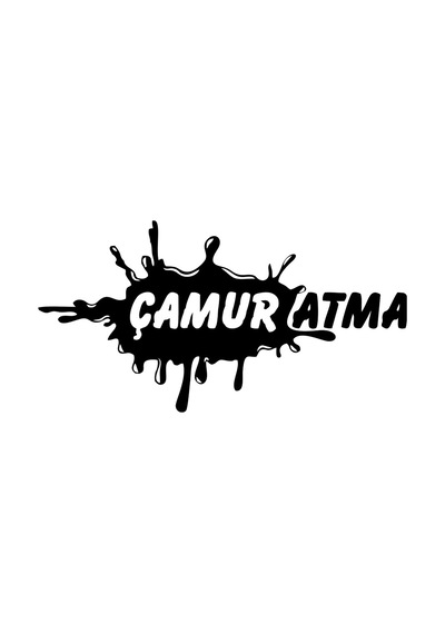 Çamur Atma Araba Sticker 17x17 Cm Siyah