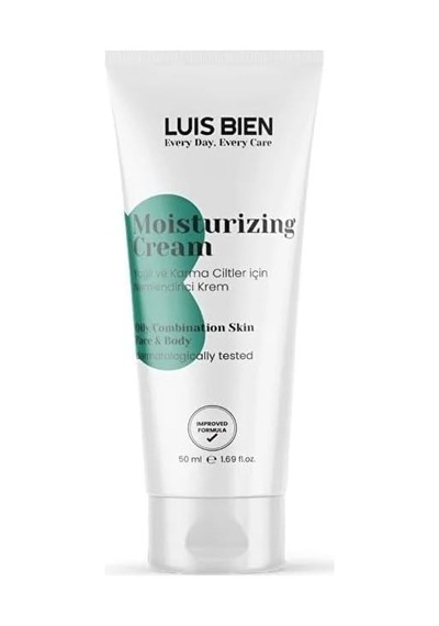 Yağlı Ve Karma Ciltler Için Nemlendirici Yüz Kremi 50 Ml