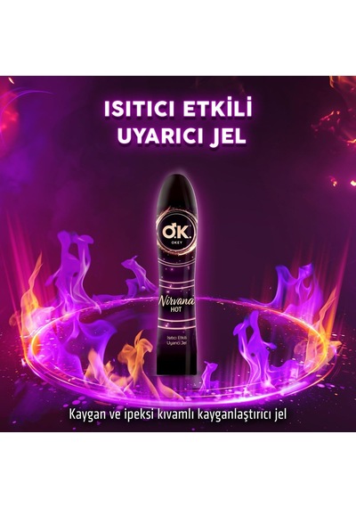 Okey Ginseng Kayganlaştırıcı Ve Masaj Jeli 1 X 200 Ml + Okey Nirvana Afrodizyak Etkili Uyarıcı Jel 1 X 100 Ml