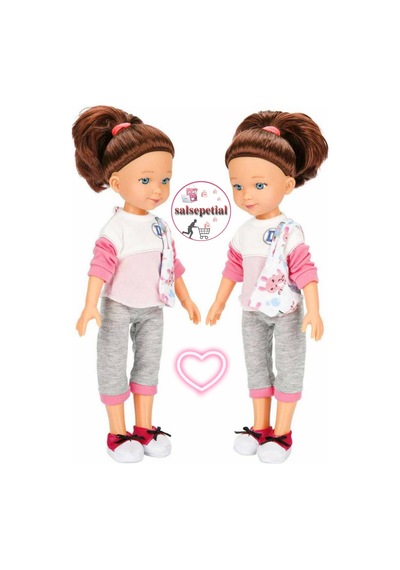 Büyük Boy Et Bebek 35cm Mina Kolej Bebek Gerçekçi Aksesuarlı Model Bebek 35cm