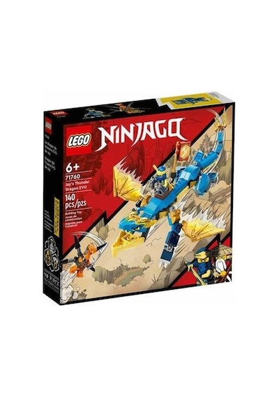 LEGO® Ninjago 71760 Jay’in Gök Gürültüsü Ejderhası Evo 140 Parça