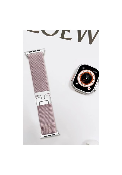 Apple Watch 42mm Forest Kumaş Kordon - Lila Diğer