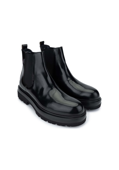 Callaghan Erkek Hakiki Deri Siyah Casual Bot 618 52313 Erk Bot Sk24-25 Negro Siyah