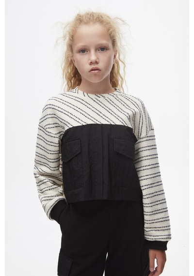Nk Kids Mood 37315 Kız Çocuk Sweatshirt Siyah