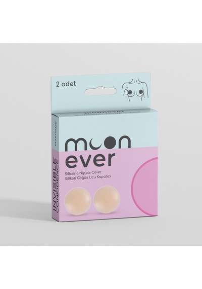By Stopever Silikon Göğüs Ucu Kapatıcı Görünmez & Tekrar Kullanılabilir Ten Rengi, Kendinden Yapışkanlı, Gün Boyu Rahatlık Sağlayan Nipple Cover
