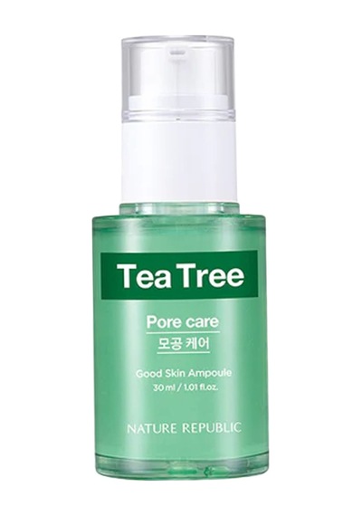 Nature Republic Akneli ve Gözenekli Ciltler İçin Serum Nature Republic Good Skin Tea Tree Ampoule