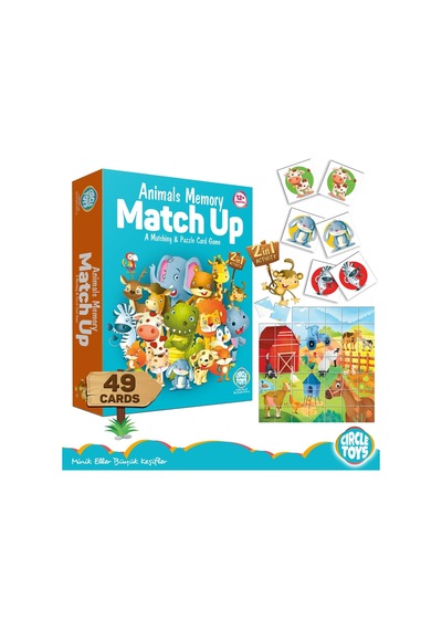 Animals Memory Match Up